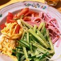mahotere's cooksnap of when they made 野菜たっぷり☆冷やし中華☆.