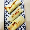 さおりらっくま's cooksnap of when they made 揚げないシリーズシソ梅ささみ春巻.
