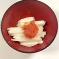クックP8KGHH☆'s cooksnap of when they made 3分で長芋の明太子和え.