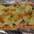 べんけー's cooksnap of when they made 厚揚げベーコンチーズ焼き.