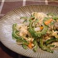 みやっちゅ's cooksnap of when they made シャキシャキ！ゴーヤチャンプル♪.