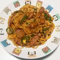 もぐ・ω・くま's cooksnap of when they made ケチャップと卵のとろ～リ*ナポリタン.