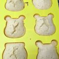 ★あきまる's cooksnap of when they made ダイソーシリコン型♡バナナマフィン.