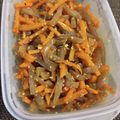 かなぽん☆☆'s cooksnap of when they made 簡単副菜★こんにゃくと人参のきんぴら.