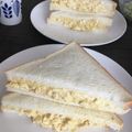 かなぽん☆☆'s cooksnap of when they made 和辛子がピリリ！贅沢タマゴサンド.