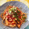 jyurinrin's cooksnap of when they made 茄子たっぷりのパスタトマトソース☆★.