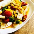 カズ形33's cooksnap of when they made イカとブロッコリーのペペロンチーノ炒め.