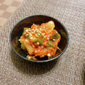 yummysunny's cooksnap of when they made 簡単おつまみ、オクラとキムチのあえもの.