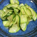手抜きクック's cooksnap of when they made ズッキーニのシンプルサラダ.