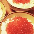 anzco's cooksnap of when they made 自家製いくら醤油漬け.