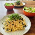 monmon1219's cooksnap of when they made ゆうちゃんのシンプルなたらこスパゲッティ.