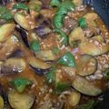にぼし子's cooksnap of when they made ナスとピーマンの麻婆風.