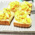 ぱふ's cooksnap of when they made 目分量で☆やわらかスクランブルエッグ.