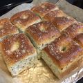 ベッキー＠'s cooksnap of when they made 厚焼きフォカッチャ～バジル＆チーズ～.