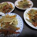 きらり流れ星's cooksnap of when they made きんぴらごぼう☆簡単＆定番給食の味♪.