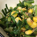 葉月優希's cooksnap of when they made にらとコーンのさっぱり梅和え.