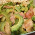 くっくのん's cooksnap of when they made ゴーヤのカレー粉炒め.