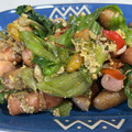 チビママ♪'s cooksnap of when they made ウィンナーとレタスのマヨカレー炒め.