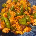 クックSVG0R3☆'s cooksnap of when they made 子供が喜ぶ挽き肉のなすとピーマン甘酢炒め.