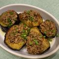 Cayenne730's cooksnap of when they made 簡単お手軽～なすの肉味噌乗せ.