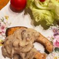 kayosesh's cooksnap of when they made レモン風味＊鮭のムニエルクリームソース.
