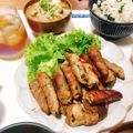みぃぃちゃま's cooksnap of when they made 焼肉のたれとお味噌で♪茄子の肉巻き.