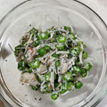 菜の花ねずみ's cooksnap of when they made 夏向き副菜☆オクラとえのきの梅肉ごま和え.