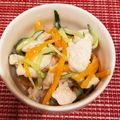 chappi2018's cooksnap of when they made ☆簡単☆鶏ささみの明太マヨサラダ.