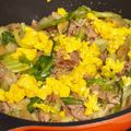 パティーモカポム's cooksnap of when they made 豚こまキャベツ卵オイスターソース炒め.