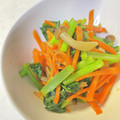 YU-ZEN's cooksnap of when they made 小松菜とにんじんとしめじの和風いため.