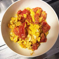 Reo14☆'s cooksnap of when they made 美肌！美腸！トマトと卵のふわとろ炒め.