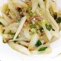 ひなたのねこやなぎ's cooksnap of when they made 大根とひき肉炒め☆ご飯がすすむ♪.