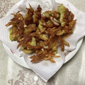 明日の風☆'s cooksnap of when they made ゴーヤの（わた・種）桜エビ天麩羅.