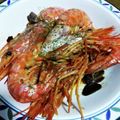 む〜らん♪'s cooksnap of when they made とっても簡単　赤エビのガーリックソテー.