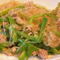 ☆ゆみよ☆'s cooksnap of when they made 豚ひき肉とピーマンと春雨のとろみ丼.