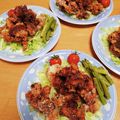 shin1h's cooksnap of when they made 簡単！豚ロース薄切り肉の竜田揚げ.