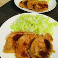 かなぽん☆☆'s cooksnap of when they made 生姜焼き用の豚肉をトンテキ風に(覚書).