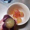 アクセル☆'s cooksnap of when they made ぶどう（巨峰）の皮がスルッとむける！.