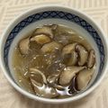 おやっさんX's cooksnap of when they made 春雨・ねぎ・しいたけの♪中華風スープ.