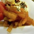 vivianj's cooksnap of when they made スイカの皮で漬物.