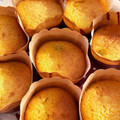☆オレンジバード☆'s cooksnap of when they made HMで簡単☆こんがりしっとりマドレーヌ♥.