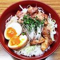 ☆魔矢☆'s cooksnap of when they made 業務スーパー！やわらか焼き豚を焼き豚丼.