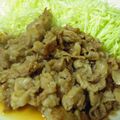 花いちもん's cooksnap of when they made 豚肉の生姜焼き.