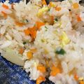 Faiza's cooksnap of when they made シーフードミックスで海鮮チャーハン.