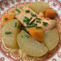 YUZU8120's cooksnap of when they made 鮭大根(しっかりめ醤油味).