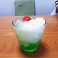 ガゼゴン's cooksnap of when they made 懐かしメロンクリームソーダ♪.