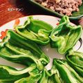 クックLDYJ35☆'s cooksnap of when they made パリパリ生ピーマン 焼肉そぼろのせ.