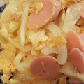 あゆたっくん's cooksnap of when they made キャベツと魚肉ソーセージの卵炒め.