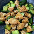 sato3★'s cooksnap of when they made 簡単！鶏肉と胡瓜の中華炒め.