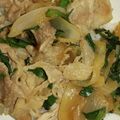 yuki77777's cooksnap of when they made ✿超～簡単❤豚ニラうま丼✿.